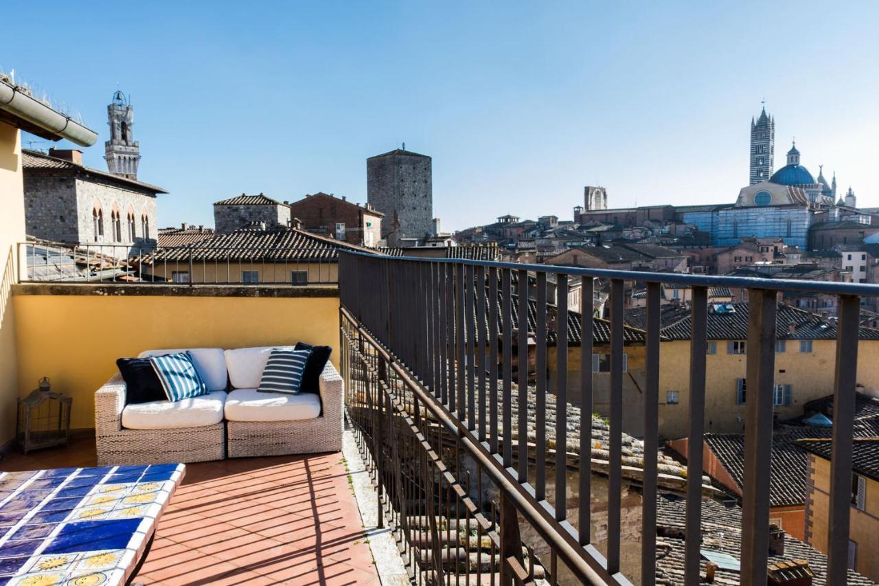 La Terrazza Sul Duomo Leilighet Siena Eksteriør bilde