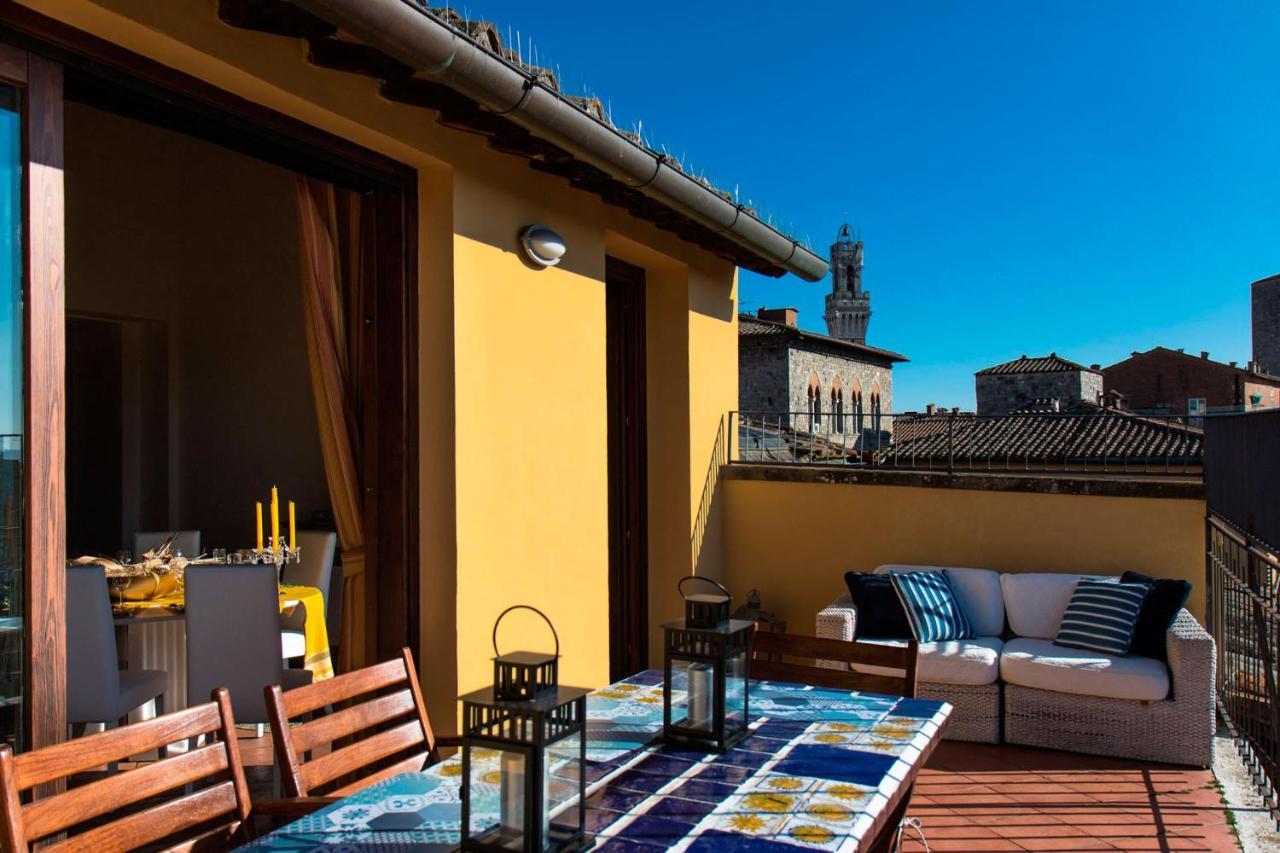 La Terrazza Sul Duomo Leilighet Siena Eksteriør bilde